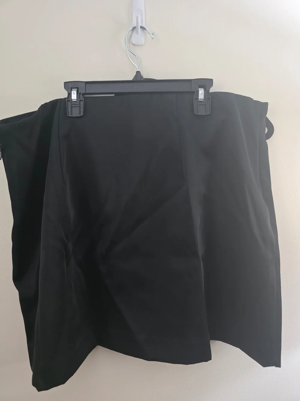 Black Women's A-line Skirt -